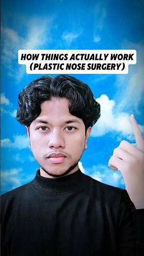 How things actually work (nose surgery) #shorts #howthingswork