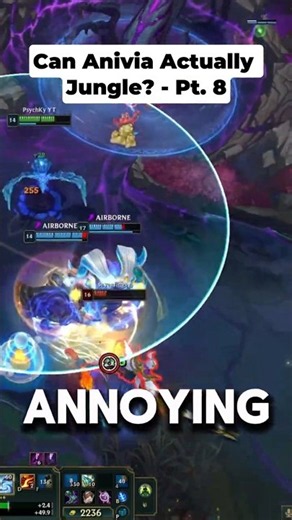 I played Anivia Jungle and this happened #leagueoflegends #offmeta #anivia