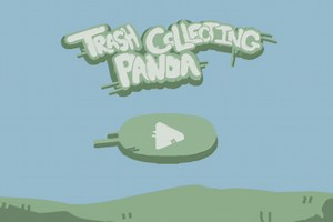 Trash Collecting Panda