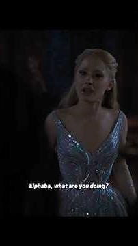 Glinda and Elphaba find out that Fiyero is dead #wickedforgood #wicked #arianagrande #cynthiaerivo