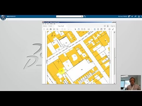 3DEXPERIENCE CATIA Tutorial: import a pdf map