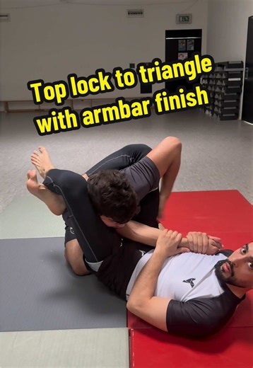 Mastering Top Lock to Triangle Armbar in BJJ