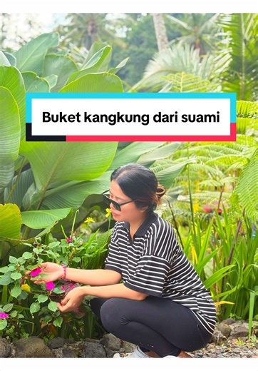 Buket Kangkung Romantis dari Suami