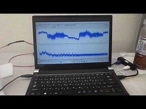 メガヘルツ超音波の表面弾性波制御実験（超音波システム研究所）