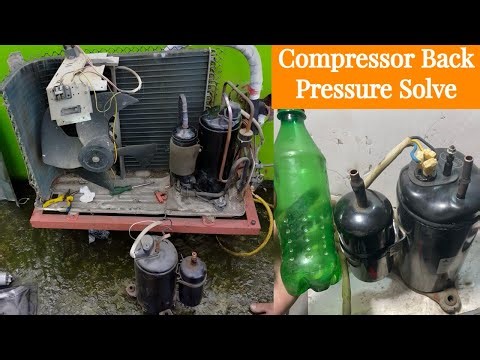How to fix fault rotary compressor solve | Pumping issue of ac compressor