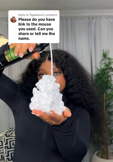 Replying to @Tegalicious This TRESemmé curl mousse is honestly unmatched. Look at how it defined these curls in minutes no water, no fuss. Just be generous with the mousse and let it do its thing. And this bundle is all you need to give your hair that finished, salon‑fresh look. #tiktokmademebuylt #wig #mousse #fyp #hair