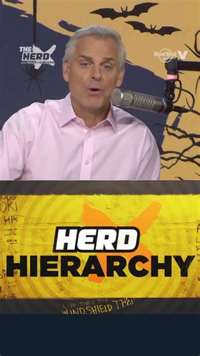 26K views · 1.6K reactions | Can we break out the permanent marker for the #1 spot in @colincowherd Herd Hierarchy? | The Herd | Facebook