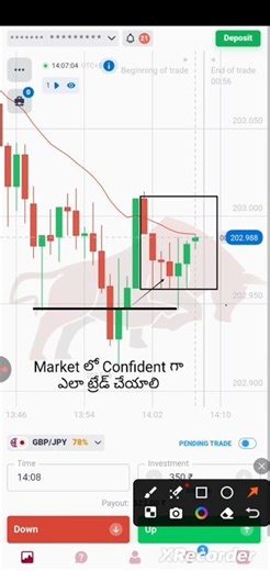 quotex|confirmations తో confident గా ఎలా ట్రేడ్ చేయాలి telugu|Scalping tutorial #shorts