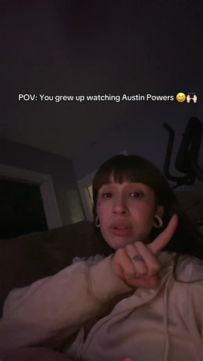 AUSTIN POWERSSSS BABYYYY 😆 #austinpowers #millenial #ohbehavebaby #fypシ゚viral🖤video