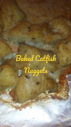 Baked Catfish Nuggets