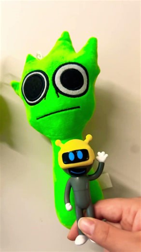 Mr Fun Bot Choosed Jevin Plushie #sprunki #jevin #plushies e
