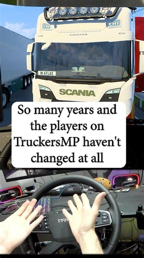 TruckersMP players haven't changed a bit after all these years | New C-D Road | ETS 2