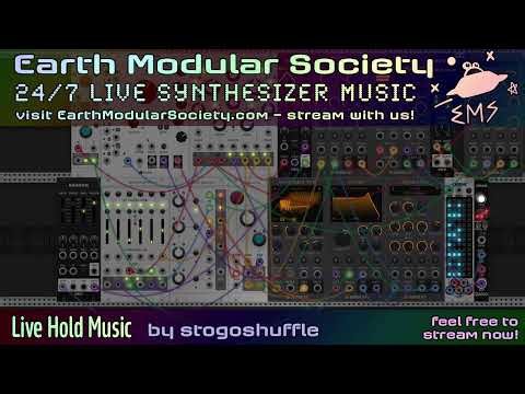 Live modular synthesizer performances 24/7 with Earth Modular Society