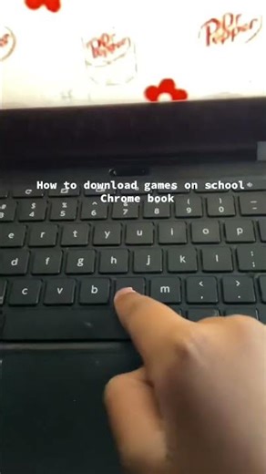 How to download games on your school chrome book #shorts