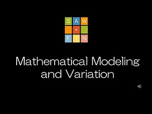 Precalculus 1.10 Mathematical Modeling and Variation