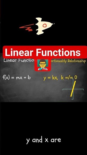 Linear Functions - Introduction to Functions and Graphs 👨‍🏫