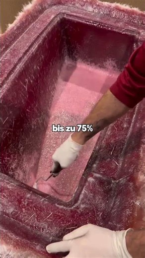 Warum Glasfaser wie Schnee gesprüht wird