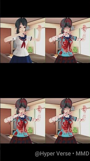 When someone sucks at hide and seek💋 | Kpop Demon Hunters X Yandere Simulator MMD#Short#yandere#kpdh