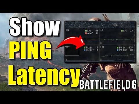 How to Show PING & Latency on Screen in Battlefield 6 (Best Method)