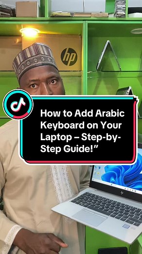 🎥 How to Add Arabic Language to Your Laptop Keyboard (Step-by-Step Guide!) 💻🌍 Want to type in Arabic on your laptop? 🧑‍💻 Here’s a simple step-by-step guide to add Arabic to your keyboard settings: 1️⃣ Go to Control Panel 2️⃣ Click on Clock and Region 3️⃣ Select Region 4️⃣ Click the Administrative tab 5️⃣ Choose the Language of your choice (Arabic 🇸🇦) 🌀 Your system will restart, and Arabic will be added! ✅ No more stress—switch between languages easily and type in Arabic anytime! Follow @