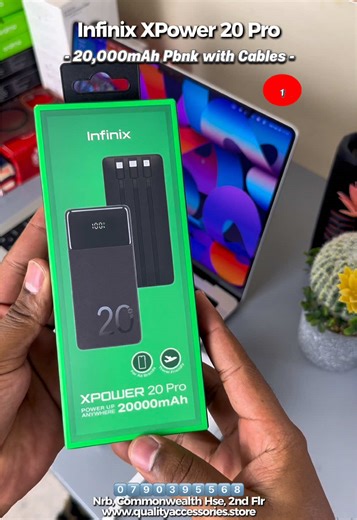 Infinix Xpower 20 Pro: The Ultimate 20,000mAh Powerbank