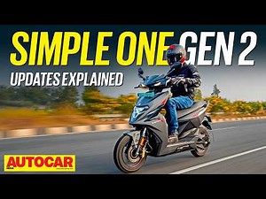 Simple One Gen 2 review - Better, but not perfect | First Ride | Autocar India