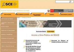 Acceder al Sistema Electrónico de Contrataciones del Estado (Seace) - Trámites y Consultas Perú