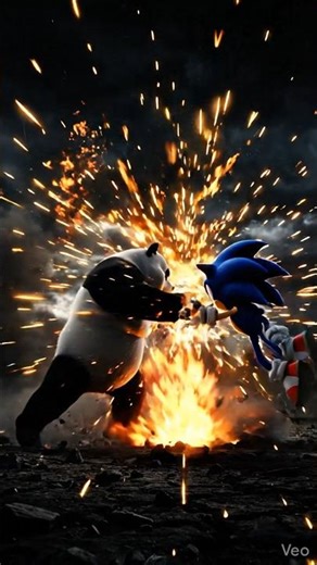 Sonic vs Po – Who Wins? 🐼⚡ Insane Battle (Full Power Mode)
