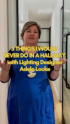3 things I would never do in a hallway! Thinking beyond the standard lighting plan of downlights running down the centre of your hallway, I want you to consider soft light for this space. Be it from wall lights, hidden light, diffused light or even pendants, it can be simple or complex, but so long as you’re using soft light, you’ll create a beautiful transition through your home. To learn more about hallway lighting simply follow the link in our bio @mintlighting_design ——— #melbourneinteriors 