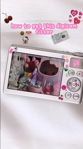 how to get this aesthetic digicam filter 🍒