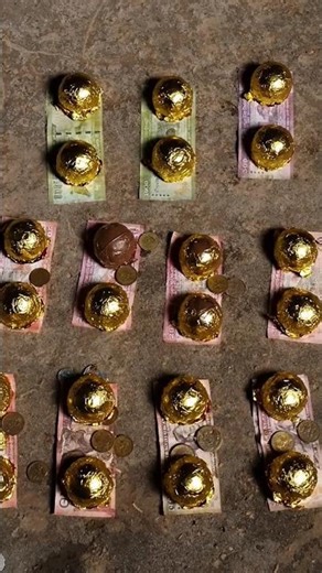 wow.. money convert to chocolate 😮😮😮 #shorts