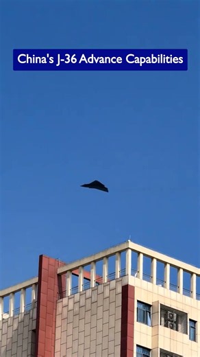 China's J-36 Stealth Fighter Reveals Impressive Specifications!