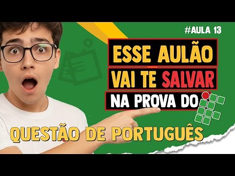 🔥 Esse Aulão Vai Te Salvar na Prova do IF!