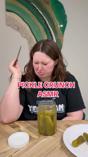 Pickle Crunch ASMR Mukbang | Crunchy Pickles Eating Sounds