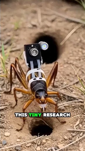 Inside an Insect Colony | Jerusalem Insect POV Underground Tunnel #shorts