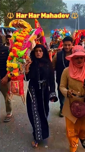 चमत्कारी भोले बाबा 🥰 हर हर महादेव 🙏 kawad Yatra #kawad #bholi