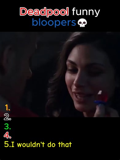 Deadpool (2016) - funny bloopers | part 1 #ryanreynolds #blooper #deadpool #morenabaccarin #bloopers