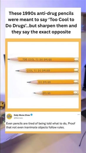 Too Cool to Do Drugs…Or Not😇| daily meme show