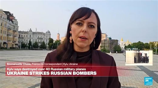 Ukraine strikes Russian bombers, over 40 Russian military planes destroyed