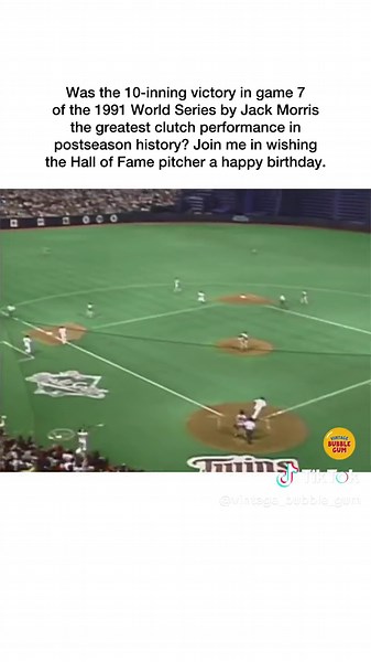 1991 World Series: Jack Morris vs. John Smoltz Showdown