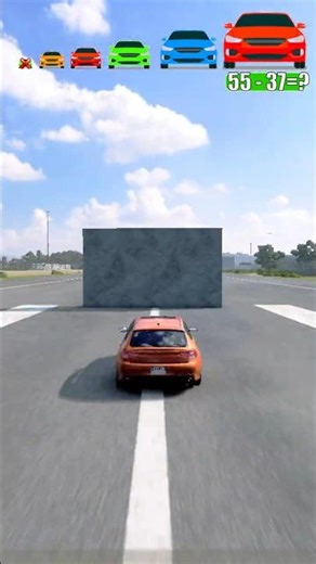 Big & Small cars vs Brick wall - BeamNG.Drive