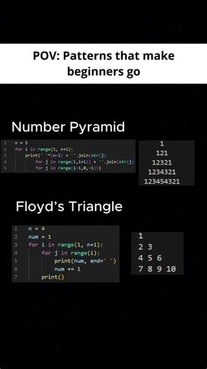 Python Pattern Questions That Crack Interviews 💯