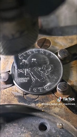 1971 Bicentennial Quarter Polishing Process Revealed