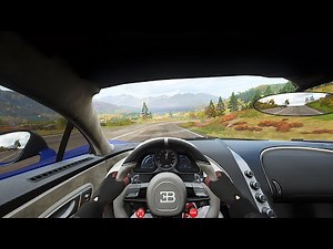 POV drive Bugatti Divo - Forza Horizon 4 (Steering wheel + Paddle shifter) gameplay