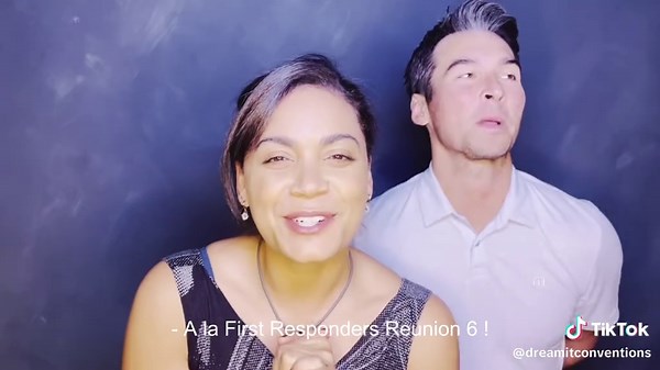 Barrett Doss et Jay Hayden ont hâte de vous rencontrer à Paris la semaine prochaine! 🇫🇷 #barrettdoss #jayhayden #station19 #victoriahughes #travismontgomery