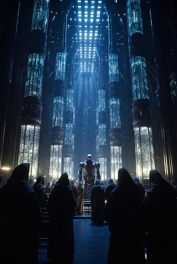 The title suite of RUSH's 2112 album is set in a totalitarian society where the evil priests of the Temples of Syrinx keep everyone in line. Stability is threatened when a young man finds a guitar, learns to make music on it, and believes the world needs to hear of his great discovery. "We Are The Priest". | Kirk Rodgers