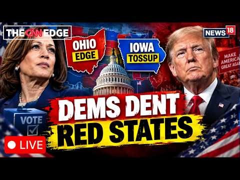 LIVE | Ohio Senate Race Swings Democratic, Iowa Goes Tossup As GOP Faces Red-State Test | News18