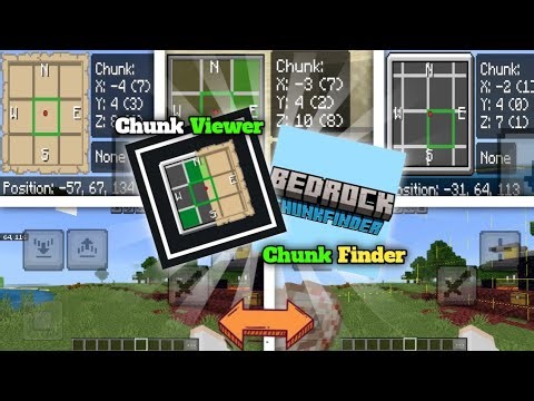 Chunk Viewer And Chunk Finder For MCPE/MCBE 1.21+