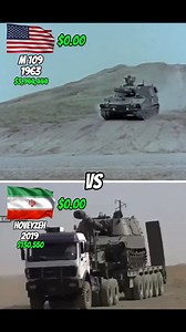 M109 Self-Propelled Howitzer vs Hoveyzeh _ Cost-Per-Shot, Range _ Firepower Clash! | Military Technology