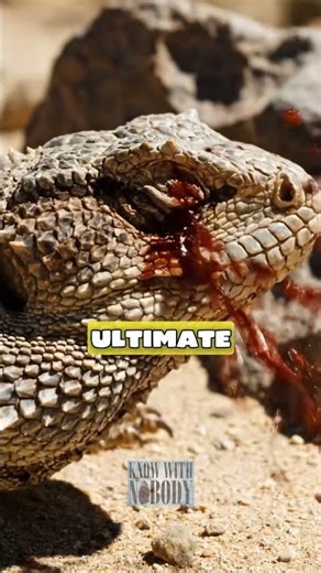 This Lizard Shoots Blood From Its Eyes?! 😳🦎 | Weird Animal Fact